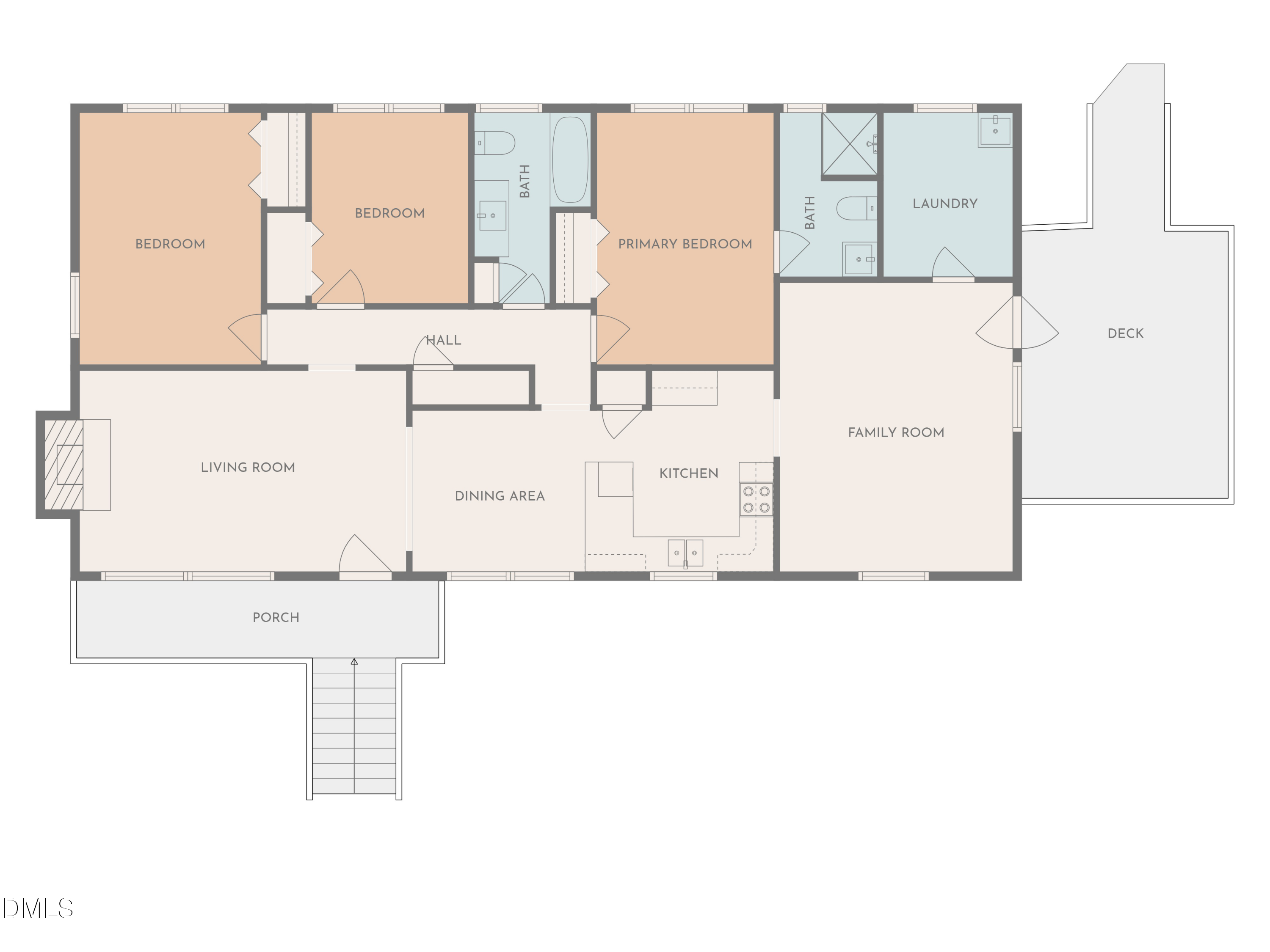 1412 Chamblee Road Zebulon, NC 27597 - Photo 22 of 22 a picture of a floor plan