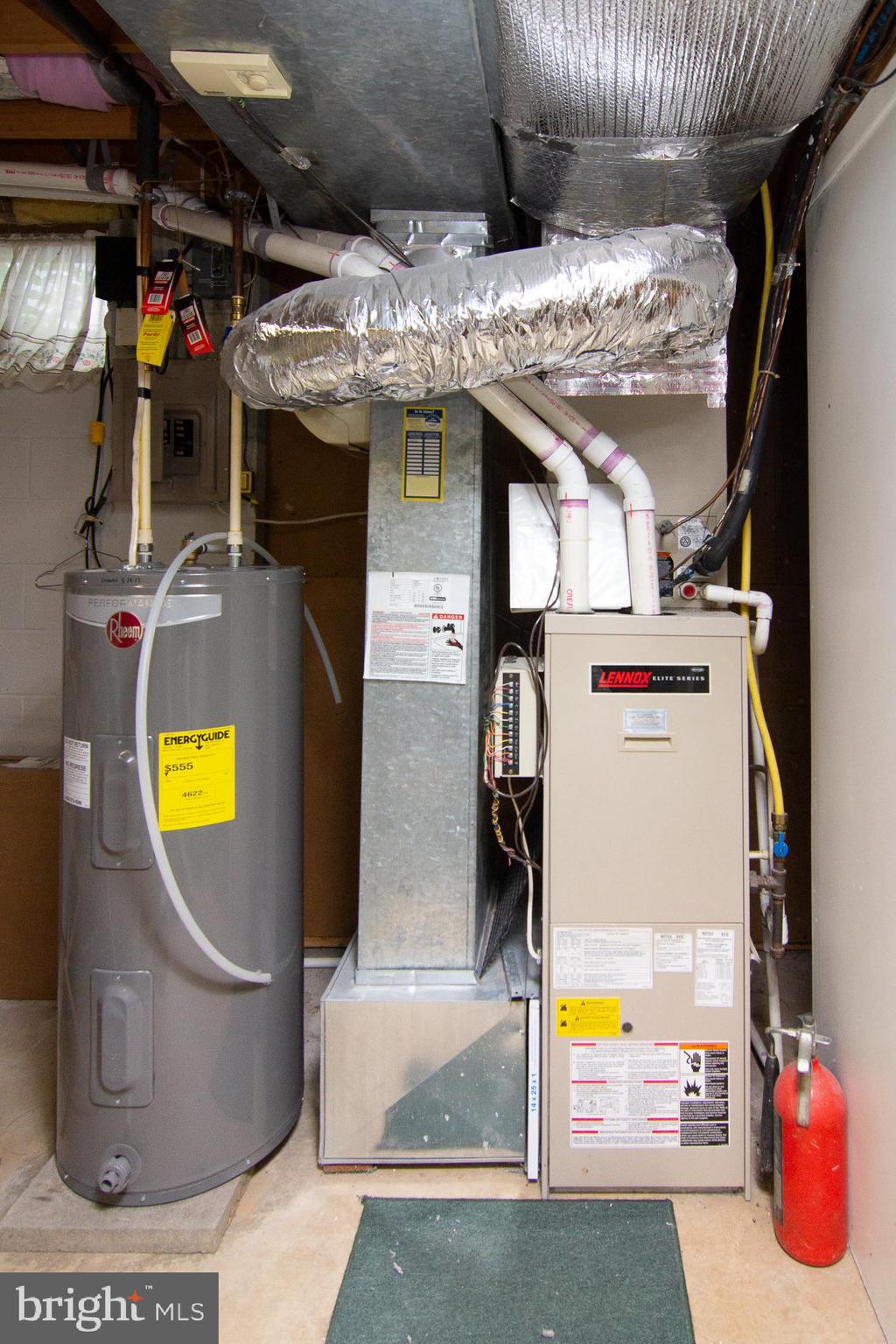 4208 Arthur Shipley Road Westminster, MD 21157 - Photo 29 of 35 HVAC in lower level utility/laundry room