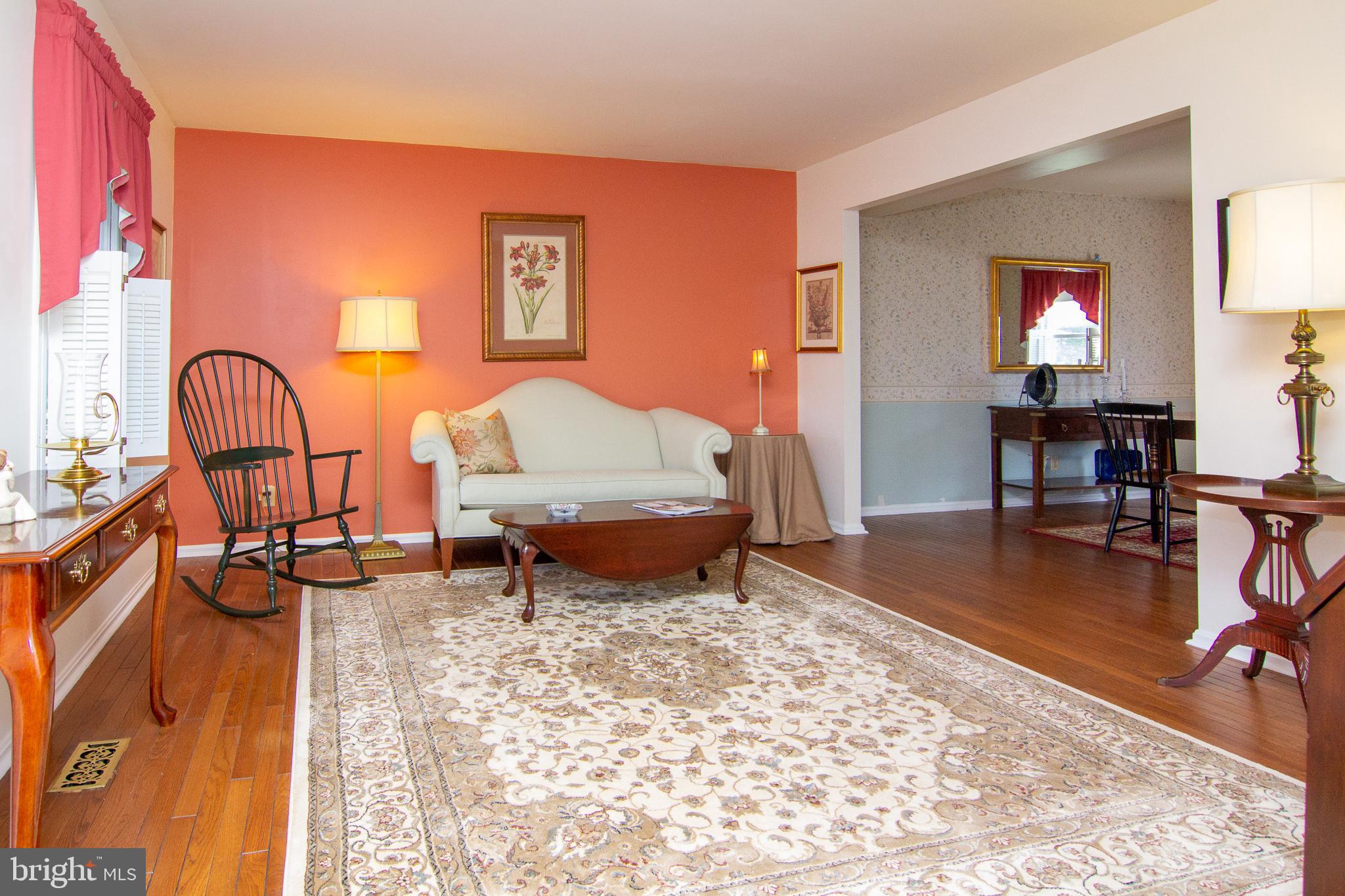 4208 Arthur Shipley Road Westminster, MD 21157 - Photo 6 of 35 Spacious living room with hardwood floors