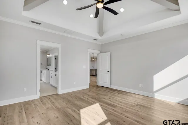 wooden floor in an empty room