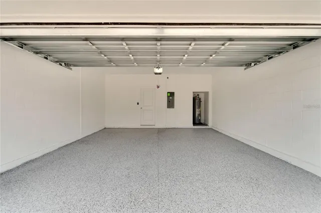 a view of a room with a hallway