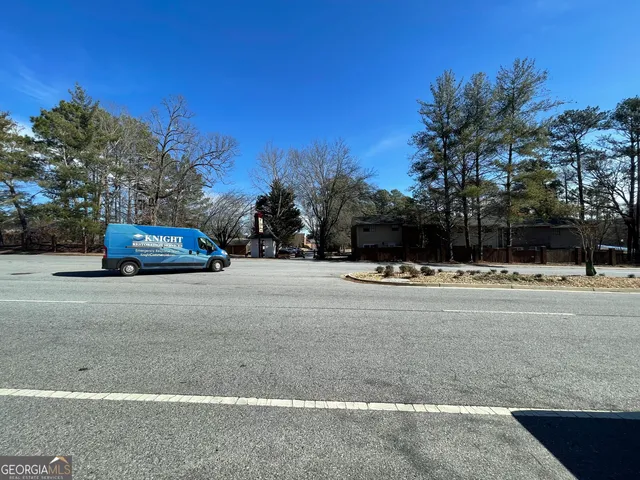 a car parked on the side of the road