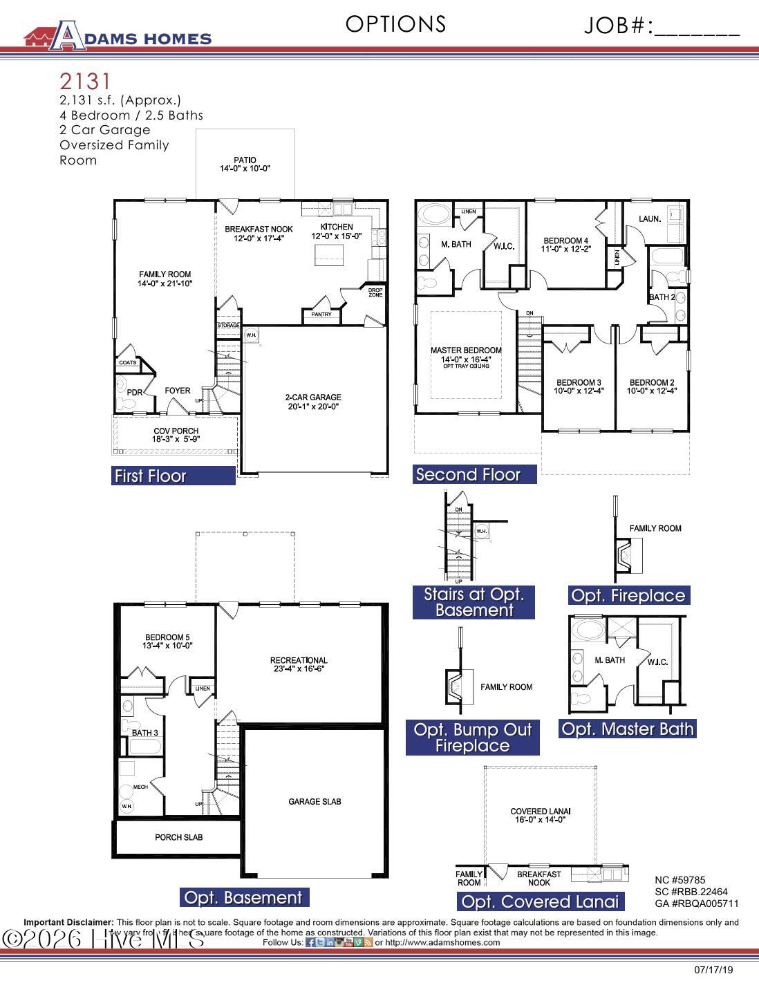 2994 Mithwick Street Southwest Shallotte, NC 28470 - Photo 31 of 31 2131 Floor Plan