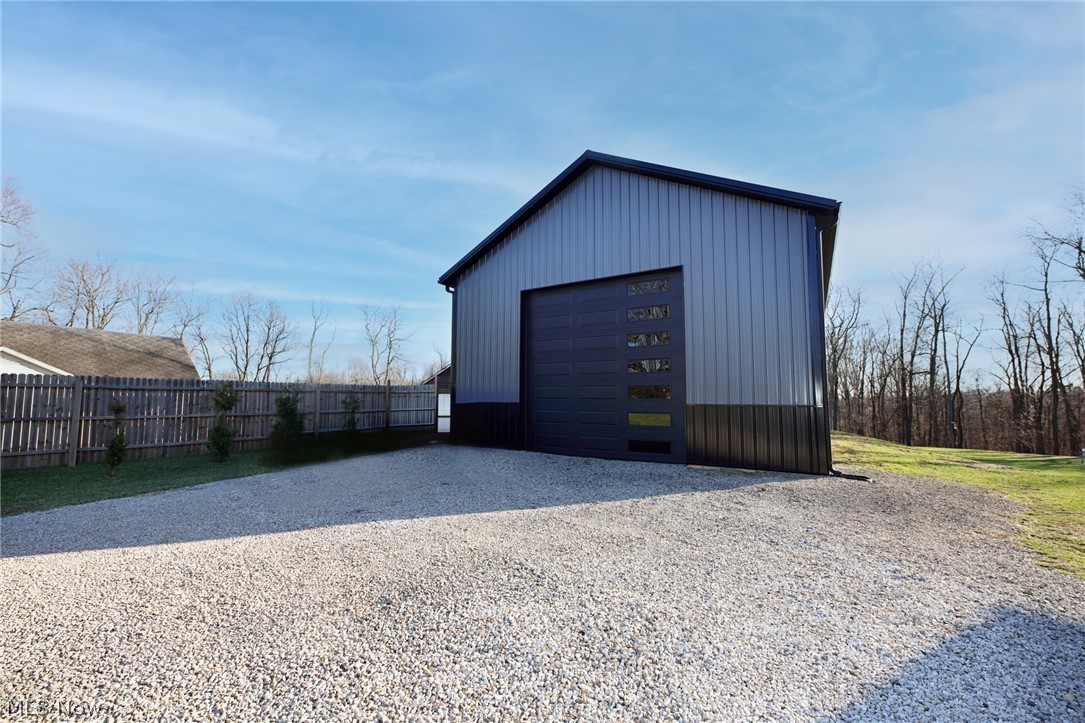 258 Friendly Acres Road Wellsburg, WV 26070 - Photo 34 of 47 Pole Barn featuring gravel driveway