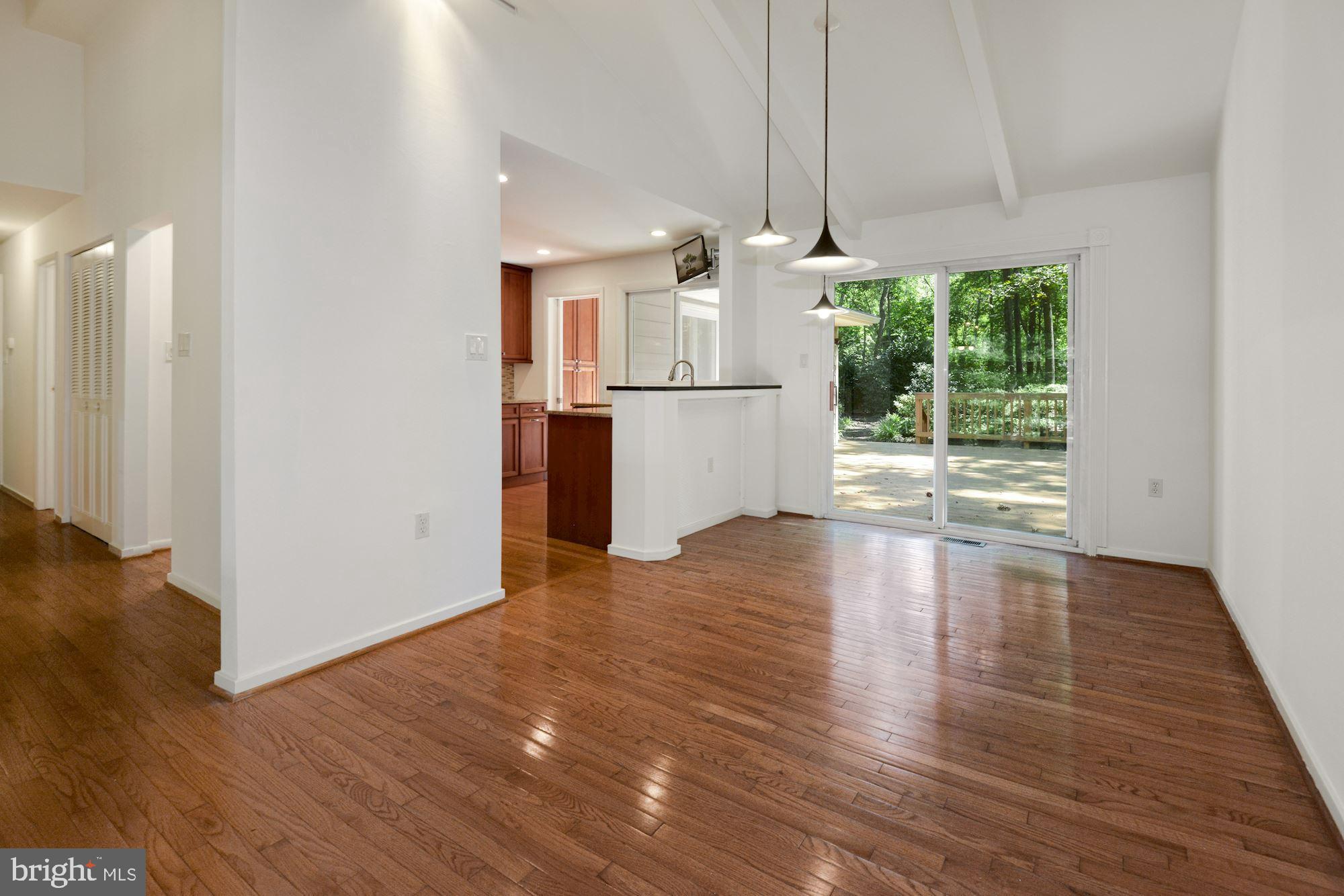 11025 Howland Drive Reston, VA 20191 - Photo 5 of 19 Dining room opens out to deck