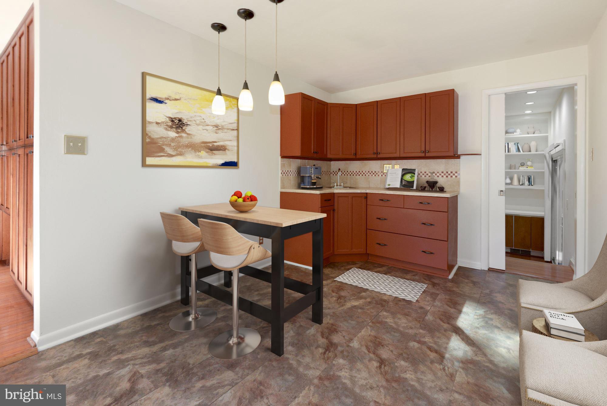 11025 Howland Drive Reston, VA 20191 - Photo 9 of 19 The 'bistro' virtually staged