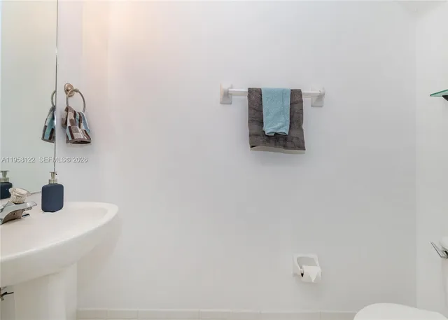 a bathroom with a sink