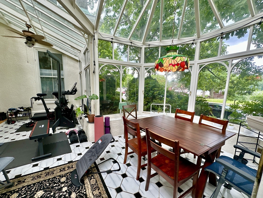 61 Pond Street, Unit 1 Boston, MA 02130 - Photo 17 of 18 a view of yard with patio