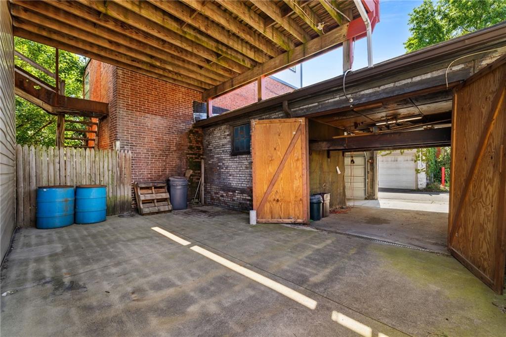 80 South 12th Street Pittsburgh, PA 15203 - Photo 37 of 43 a view of a room with wooden walls and roof