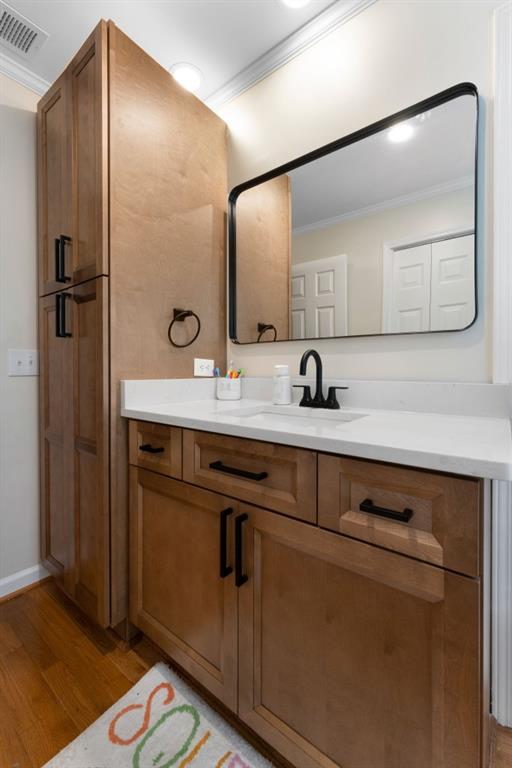 311 Herring Road Armuchee, GA 30105 - Photo 13 of 66 a bathroom with a sink and a mirror