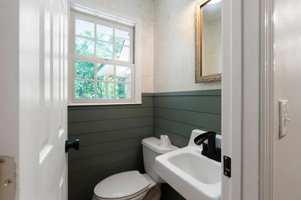 a view of park with trees