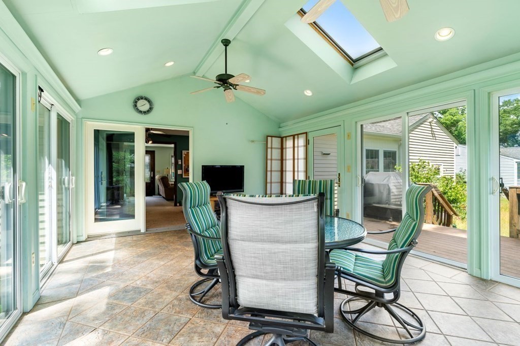 25 Pine Ridge Drive Ayer, MA 01432 - Photo 14 of 30 a view of a livingroom with furniture and a ceiling fan