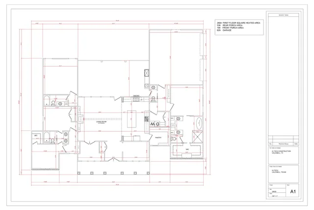 view of a black and white photo
