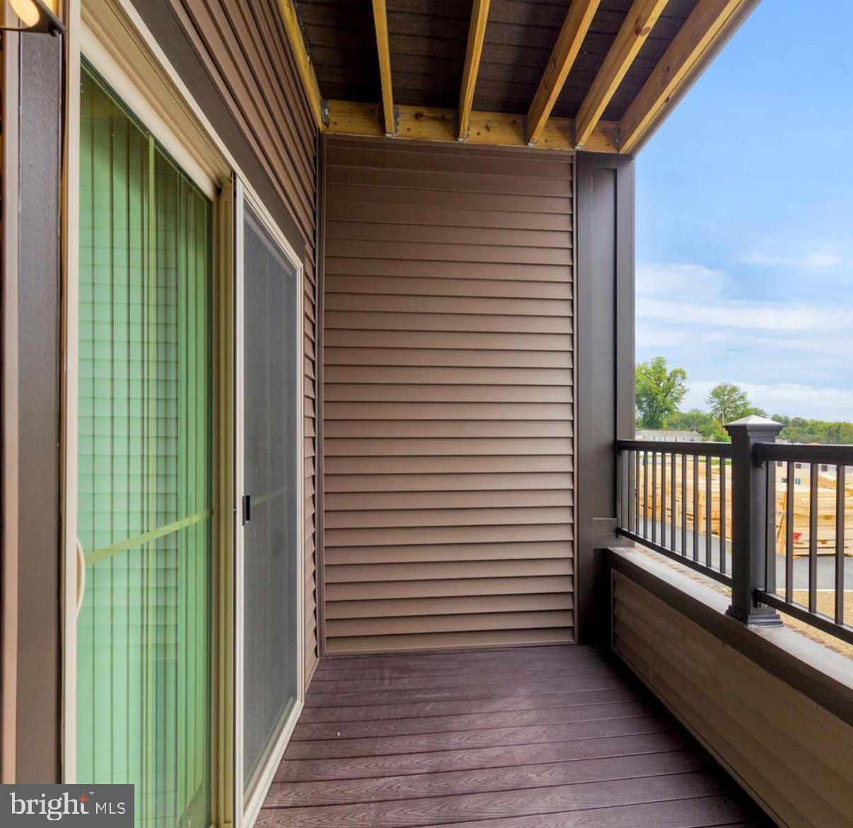 10010 Ruffian Way, Unit R Laurel, MD 20723 - Photo 31 of 32 Serene balcony with modern design.