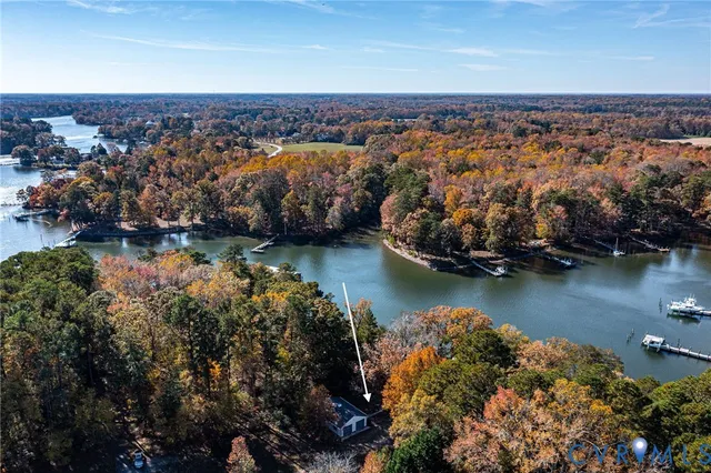 a backyard of a house