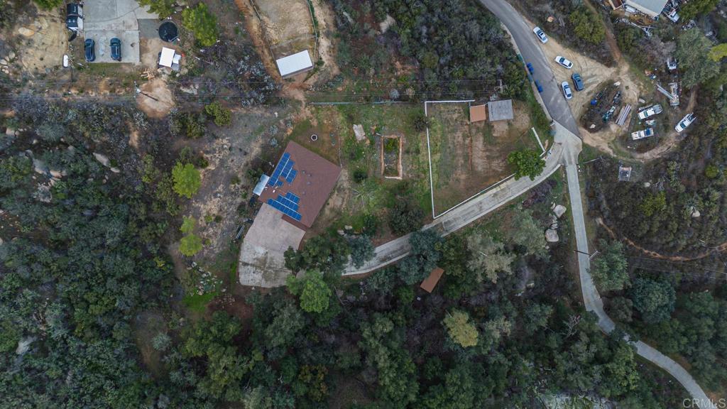 20591 Sycamore Springs Road Jamul, CA 91935 - Photo 51 of 53 an aerial view of house with yard