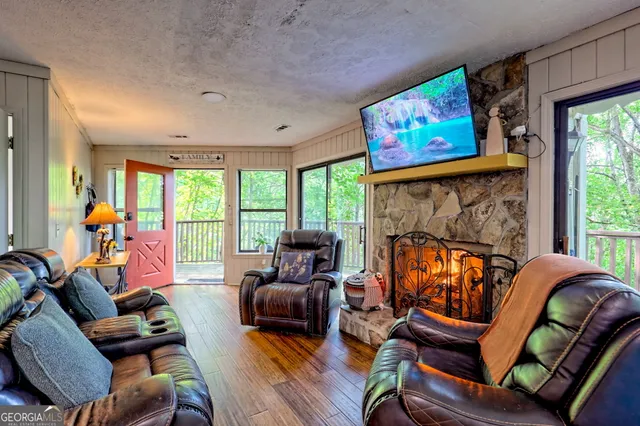 a view of balcony and patio
