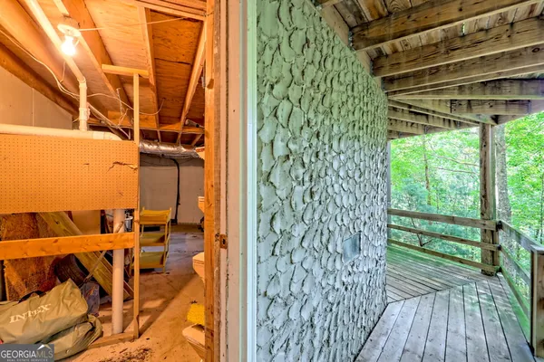 a view of sitting space in the balcony