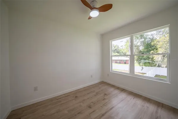 a view of empty room