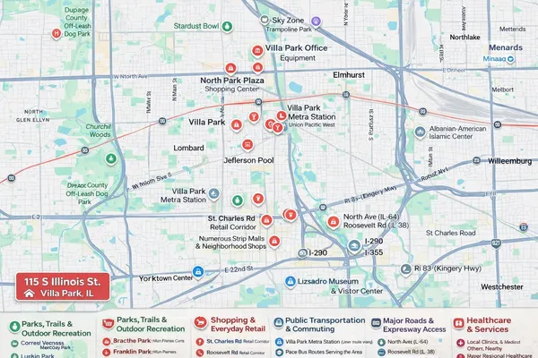 $350,000 | 115 South Illinois Avenue, Villa Park, IL 60181