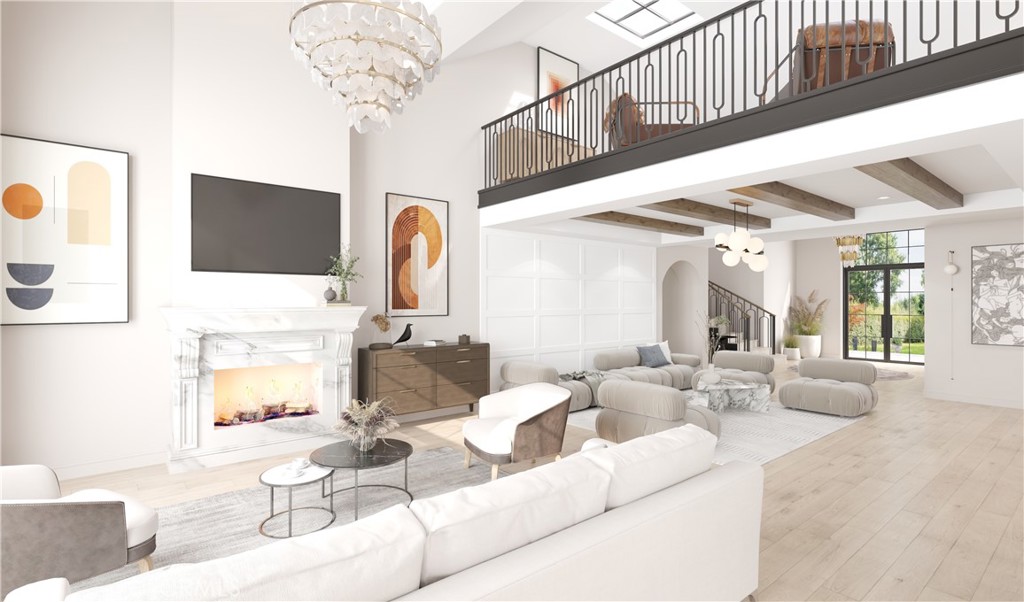 26501 Silver Saddle Lane Laguna Hills, CA 92653 - Photo 19 of 59 a living room with furniture and a flat screen tv