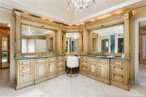 a view of a garden with a building in the background