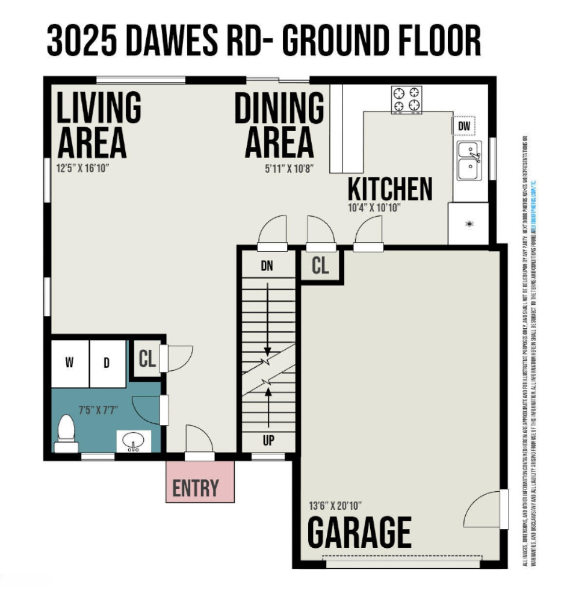 3025 Dawes Road Muskegon, MI 49441 - Photo 30 of 32 ground floor
