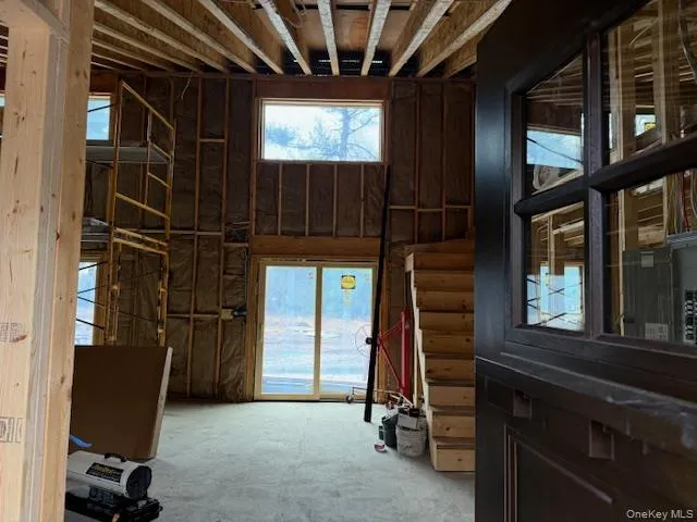 a view of storage and utility room