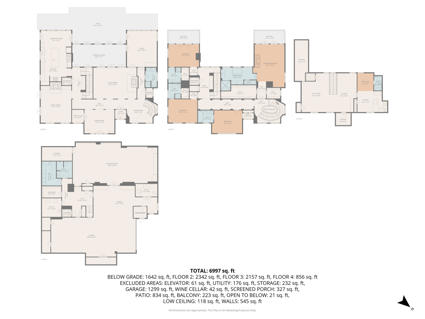 528 Roslyn Road Kenilworth, IL 60043 - Photo 63 of 63 a picture of a floor plan