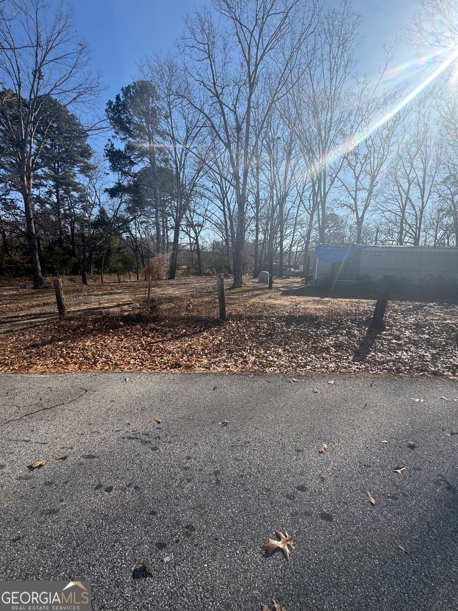 41 Lavender Road Jefferson, GA 30549 - Photo 2 of 2 a view of dirt yard with a tree