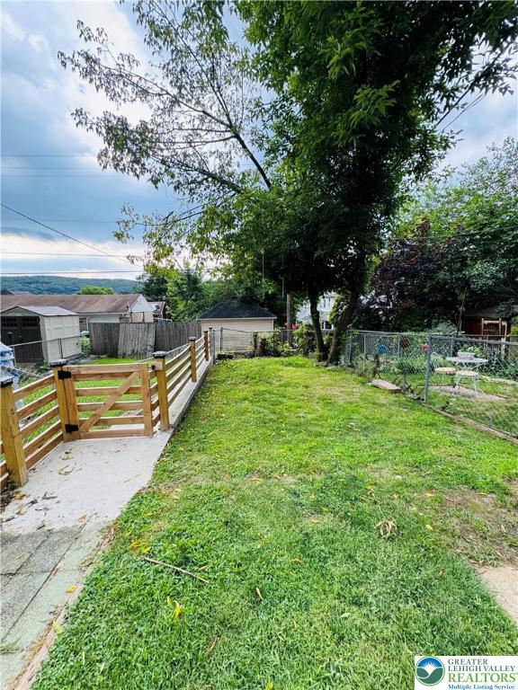 823 Spring Street Bethlehem, PA 18018 - Photo 32 of 39 a view of backyard with swimming pool