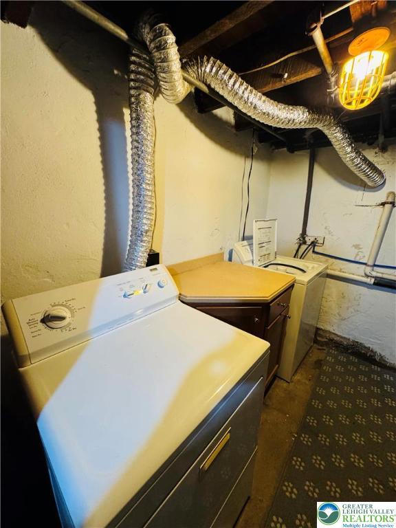823 Spring Street Bethlehem, PA 18018 - Photo 37 of 39 a utility room with dryer and washer