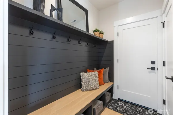 a view of storage and utility room