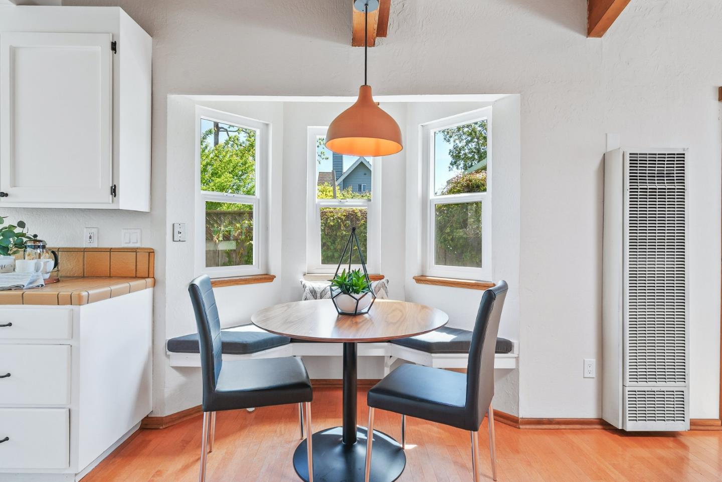 620 Sumner Street Santa Cruz, CA 95062 - Photo 10 of 45 a dining room with furniture window and wooden floor