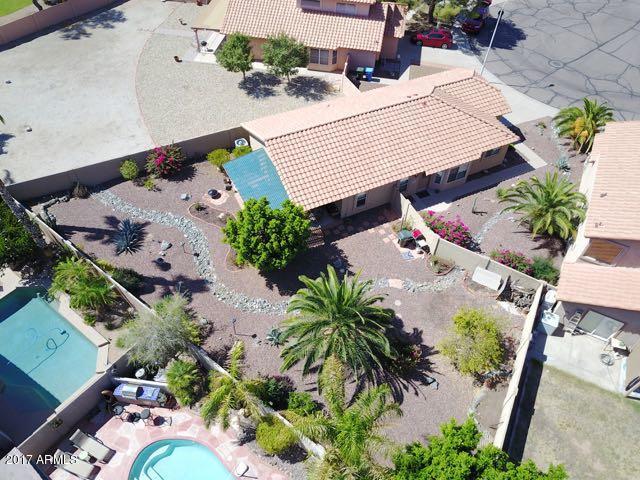 3015 East Amber Ridge Way Phoenix, AZ 85048 - Photo 27 of 34 Ariel Backyard