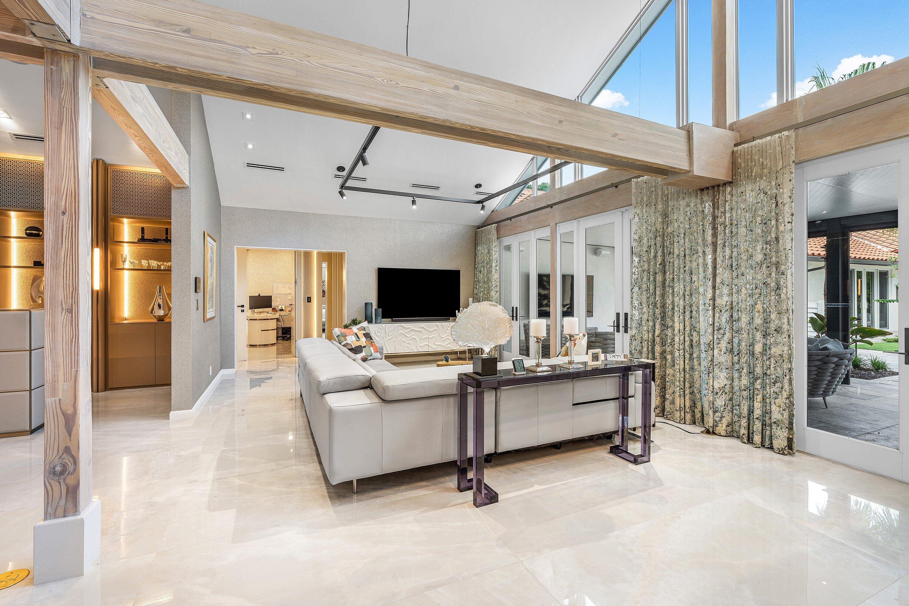 6641 Giralda Circle Boca Raton, FL 33433 - Photo 21 of 116 a living room with furniture and flat screen tv