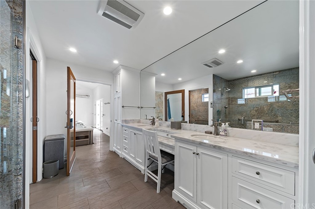 222 North Attica Drive Long Beach, CA 90803 - Photo 24 of 48 Oversized Shower in The Primary Bathroom