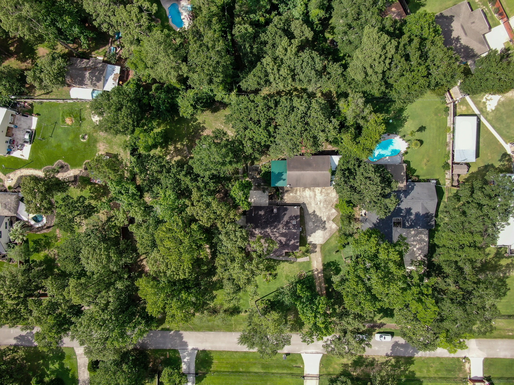 2207 Arendale Lane Spring, TX 77386 - Photo 29 of 30 Top-down aerial view of the property.