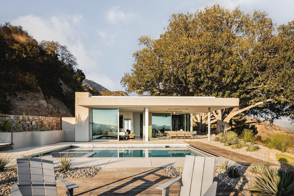 1465 Foothill Road Ojai, CA 93023 - Photo 30 of 33 a view of house and front view of house