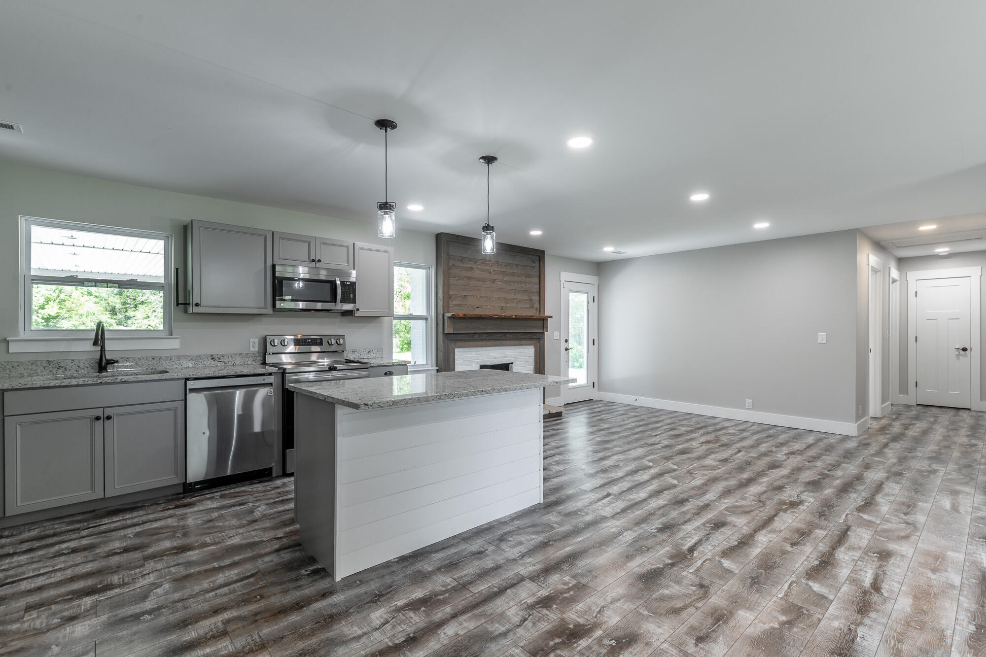838 Campbell Road Tunnel Hill, GA 30755 - Photo 6 of 60 Kitchen open to dining and living area