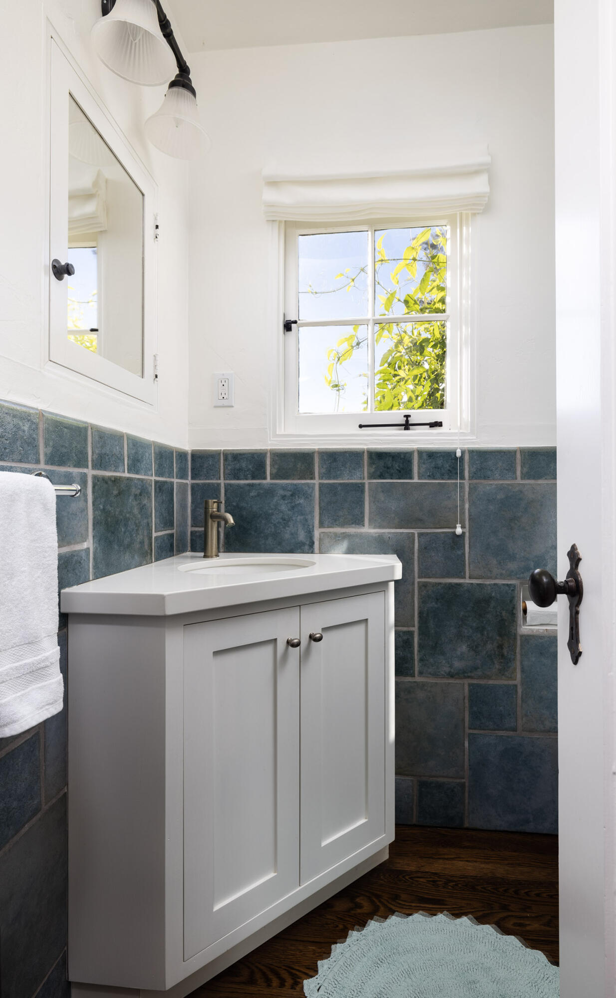 1933 Mission Ridge Road Santa Barbara, CA 93103 - Photo 13 of 30 a bathroom with a sink and a window
