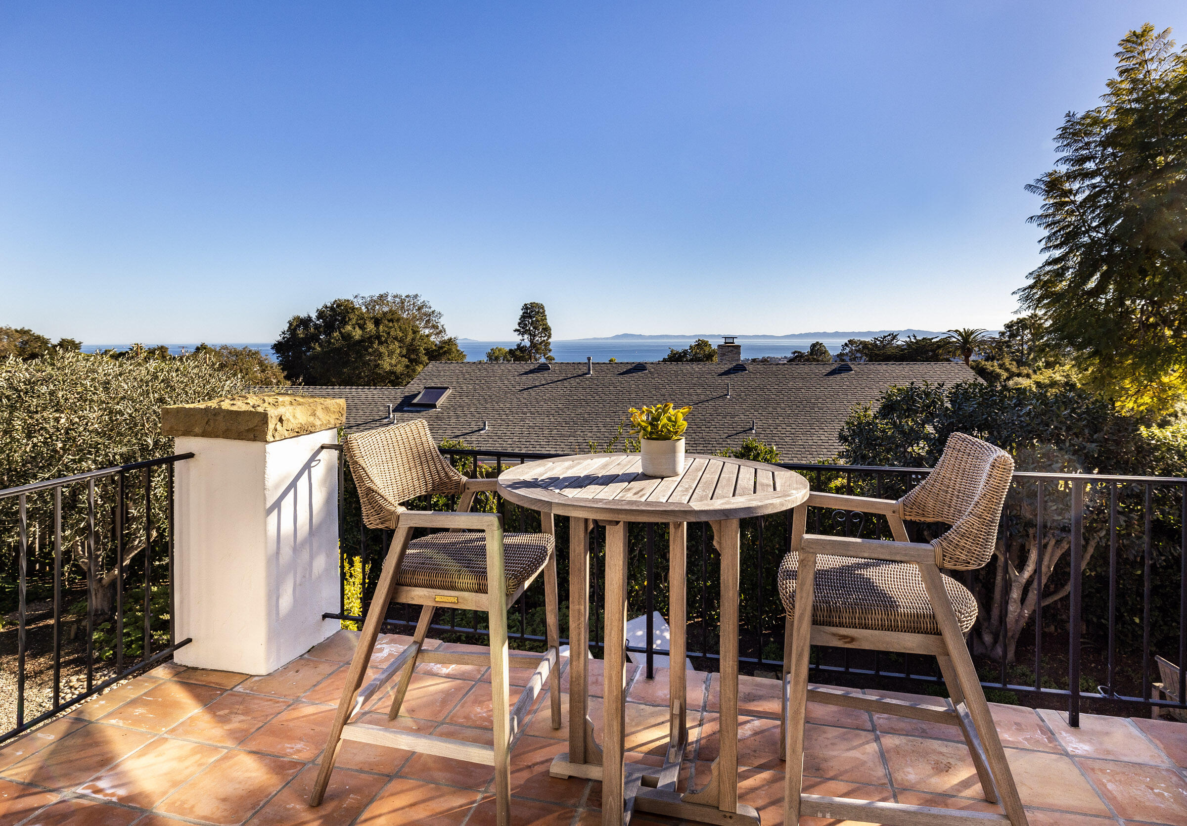 1933 Mission Ridge Road Santa Barbara, CA 93103 - Photo 9 of 30 a view of a patio with table and chairs