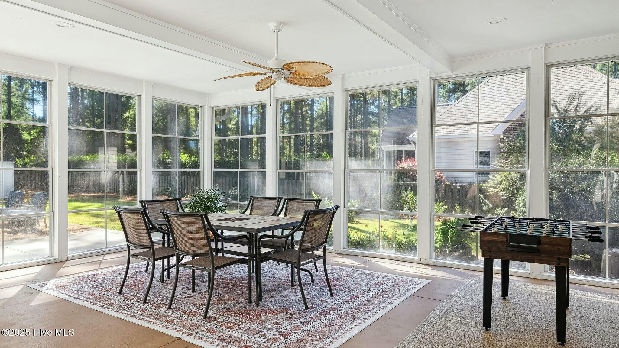 1215 Rays Bridge Road Whispering Pines, NC 28327 - Photo 17 of 54 Sunroom
