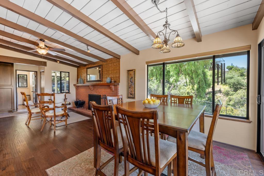 1057 Riverview Drive Fallbrook, CA 92028 - Photo 16 of 69 a view of a dining room with furniture window and wooden floor