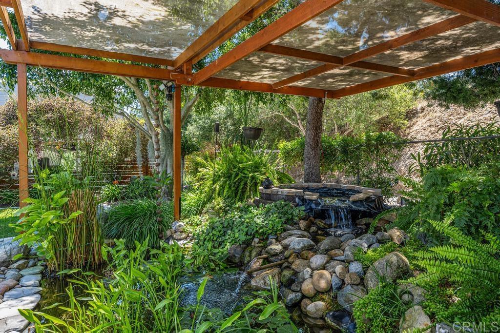 1057 Riverview Drive Fallbrook, CA 92028 - Photo 35 of 69 a view of outdoor space with a table and chairs in the patio
