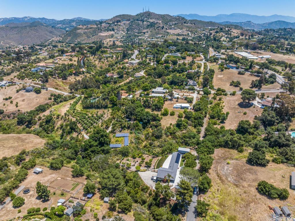 1057 Riverview Drive Fallbrook, CA 92028 - Photo 58 of 69 an aerial view of a city with lots of residential buildings