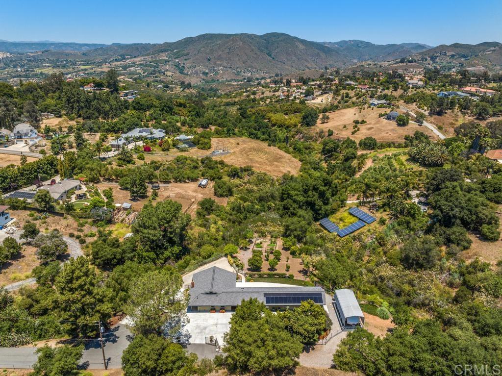 1057 Riverview Drive Fallbrook, CA 92028 - Photo 61 of 69 an aerial view of a house with a yard