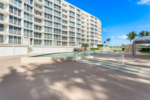 a view of building with garden