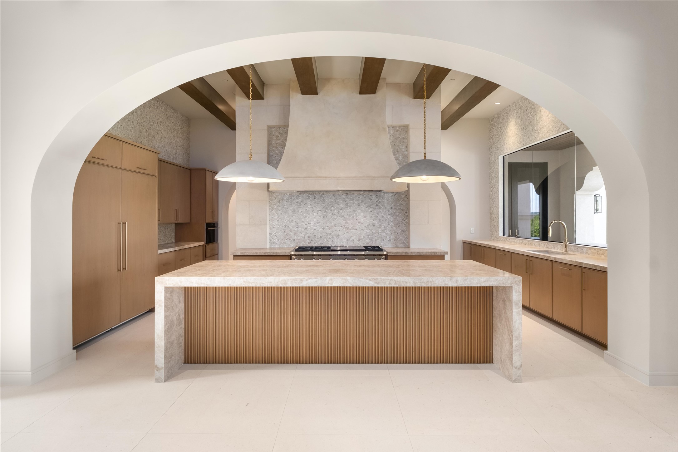 1104 Marly Way Austin, TX 78733 - Photo 5 of 13 a living room with furniture and a fireplace