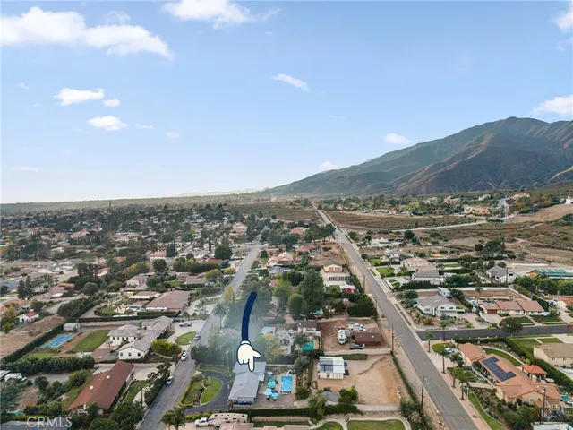 an aerial view of a city with lots of residential buildings